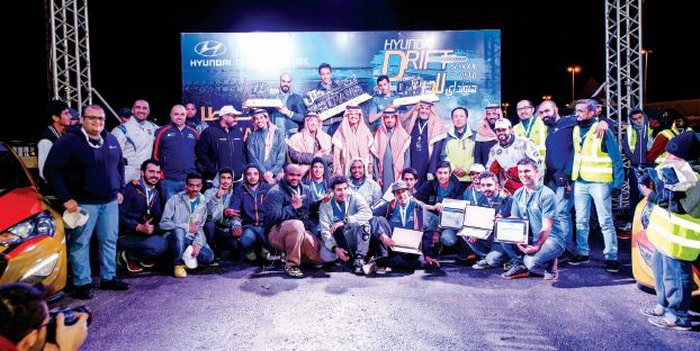 ختام مثير لبطولة مدرسة هيونداي للدريفت أنت البطل ، وفيصل المرضي يتوج باللقب
