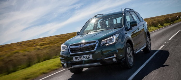 نسخة خاصة من سوبارو فورستر ببريطانيا احتفالاً بـ 50 عام علي محركات بوكسر