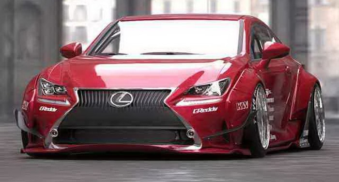 لكزس RC تنطلق نحو معرض SEMA بلمسات Rocket Bunny الجنونية