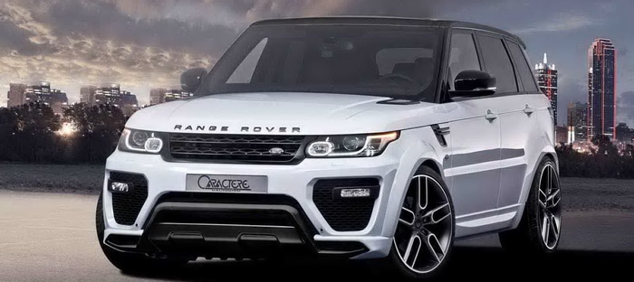 رانج روفر سبورت تغير من شخصيتها بريشة Caractere Exclusive