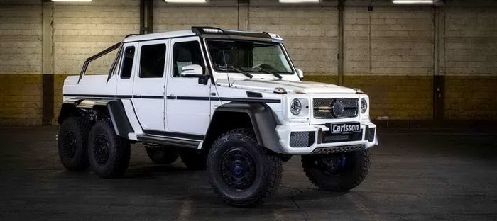 مرسيدس G63 AMG 6×6 بتعديل كارلسون تبلغ قوة 641 حصان