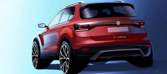 فولكس فاجن تقدم صور تشويقية لموديل TCross 2019 لأول مرة
