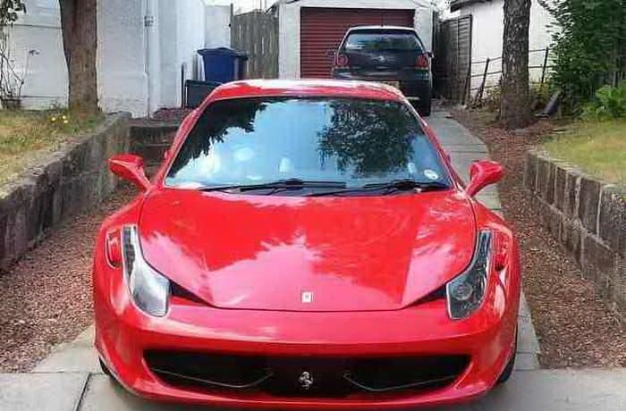 فيراري 458 ايطاليا تظهر كنسخة مقلدة مثيرة بسعر 80.600 دولار