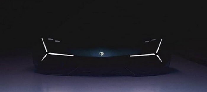 لامبورجيني تقدم صورة تشويقية لموديل تجريبي يستعرض ملامح خليفة أفينتادور