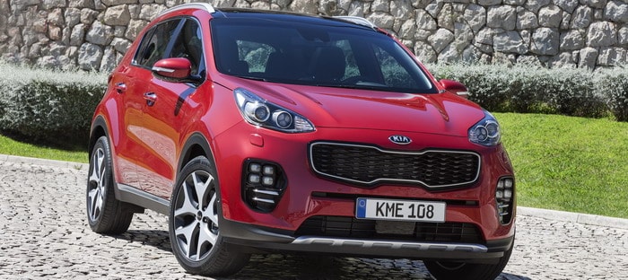 كيا سبورتاج الجديدة بمحرك 1 لتر وطابع ألماني تستعرض في فرانكفورت 2015