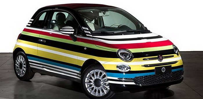 لن تصدقوا كم بلغ سعر هذه السيارة فيات الغريبة التي عرضت في مزاد خيري