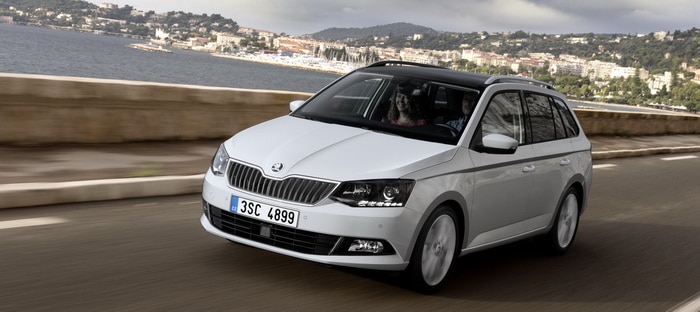 سكودا تطلق العنان لسيارتها فابيا كومبي بحشد من الصور الجديدة