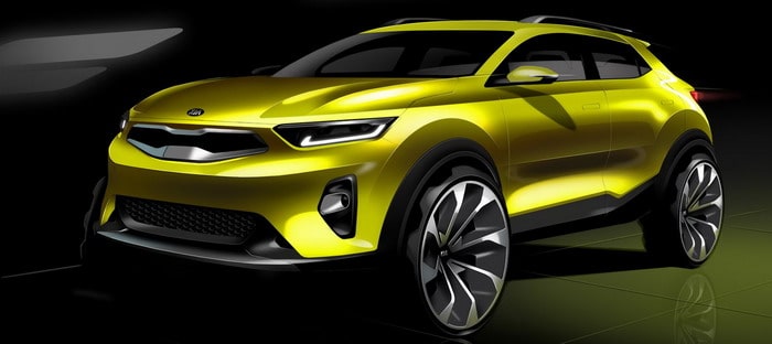 كيا تقدم ستونيك الكروس اوفر الصغيرة في اسكتشات رسمية