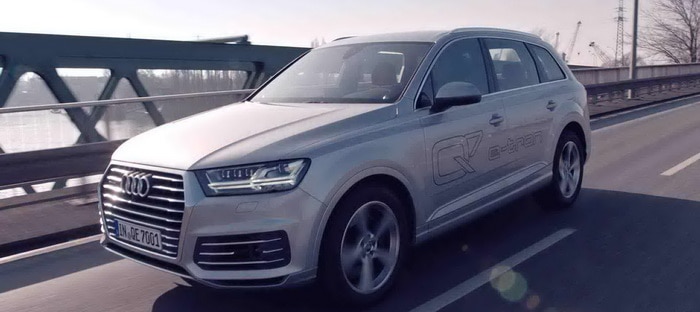 أودي Q7 etron كواترو تظهر في فيديو جديد لاستكمال عرض ملامها