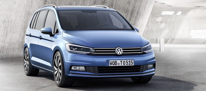 فولكس فاجن توران تزداد في الطول والرحابة وتقل في الوزن في جنيف 2015