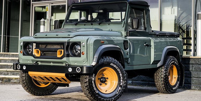 لاندروفر ديفندر بيك أب تحصل علي لمسات خاصة من خان ديزاين