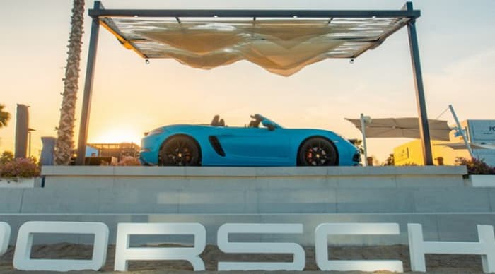 تجربة popup من بورشة تستمر في دبي الي 19 يناير 2019