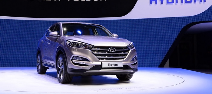 هيونداي توسان 2016 تنطلق بنسختين 48V هايبرد و PluginHybrid في جنيف 2015