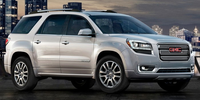 GMC أكاديا 2015 تقدم مزيد من العملية والفخامة