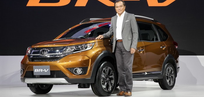 هوندا BRV في صورة موديل الانتاج تقدم في معرض تايلاند موتور اكسبو