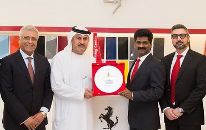 الطاير للسيارات تفوز بلقب تحدي فيراري العالمي 2015 وتتفوق علي سويسرا وأسبانيا