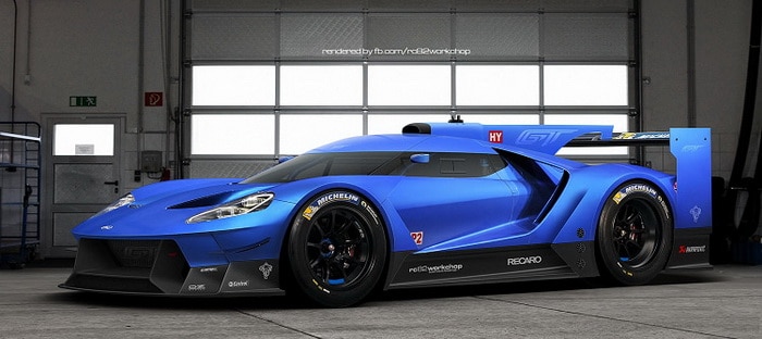 فورد GT لومانز رايسر 2017 . . الإثارة تتجسد في صور تخيلية