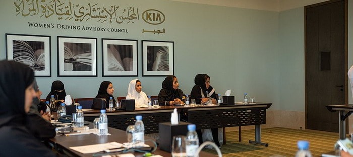 قبل قيادة المرأة, كيا الجبر تعلن اطلاق المجلس الاستشاري لقيادة المرأة