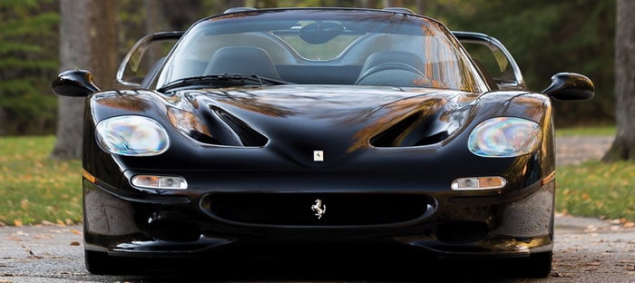 فيراري F50 سوداء نادرة تعرض للبيع بسعر 3 مليون دولار