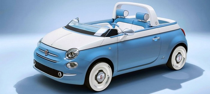 فيات تقدم 500 Spiaggina الخاصة للاحتفال بالذكرى الستين للسيارة