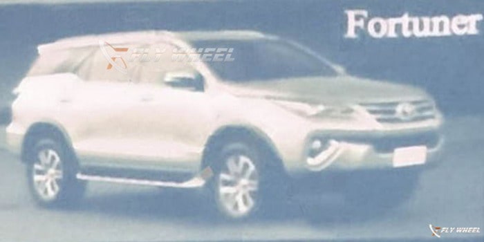 صور مسربة تظهر الوجه الجديد لتويوتا فورتشنر 2016