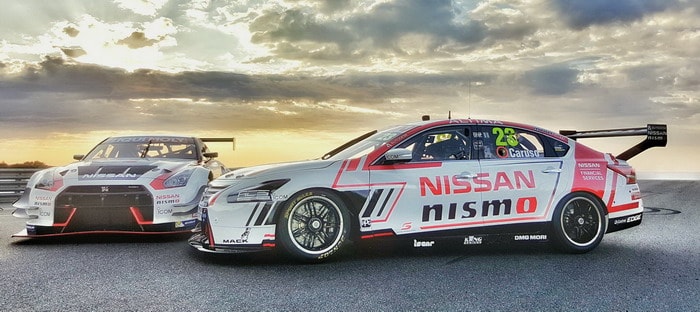 نيسان تطلق ألتيما V8 Supercar و GTR Nismo GT3 لموسم السباقات الاسترالي الساخن