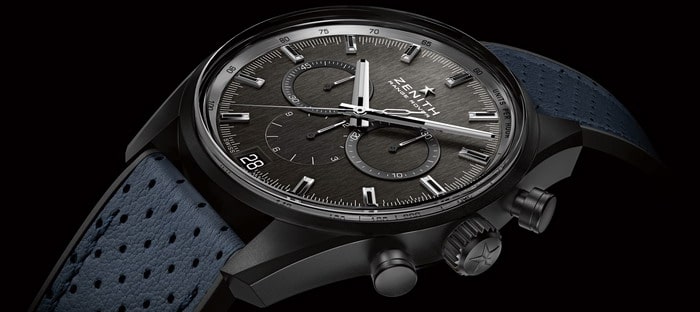 زينيث تقدم ساعة جديدة بوحي سيارات رانج روفر