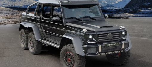 منصوري يمنح مرسيدسبنز G63 AMG 6×6 مزيد من التطويرات و840 حصان