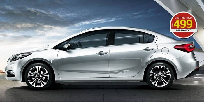 كيا سيراتو تتوفر بقسط شهري يبدأ من 499 دينار