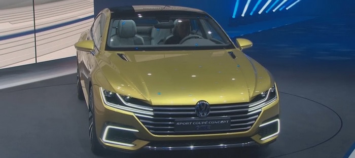 فولكس فاجن سبورت كوبيه GTE تتألق في فئة وسط بين باسات وفايتون في جنيف 2015