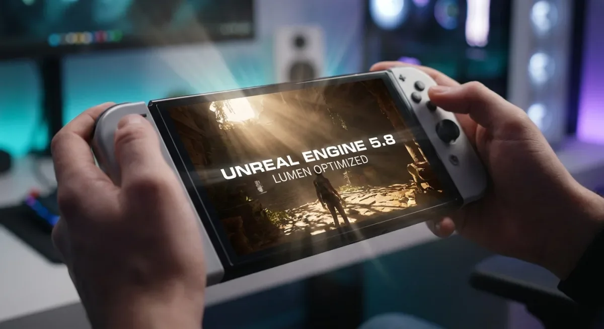 تحديث Unreal Engine 5.8 يفتح آفاقاً جديدة للأجهزة المحمولة ويمهّد الطريق لجهاز Switch 2