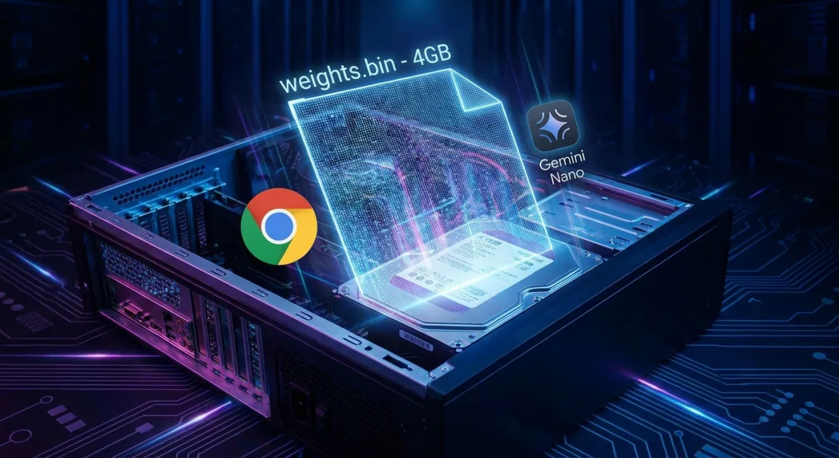 لماذا يقوم Chrome بتنزيل ملف 'weights.bin' بحجم 4 جيجابايت بصمت؟ (وكيفية إيقافه)
