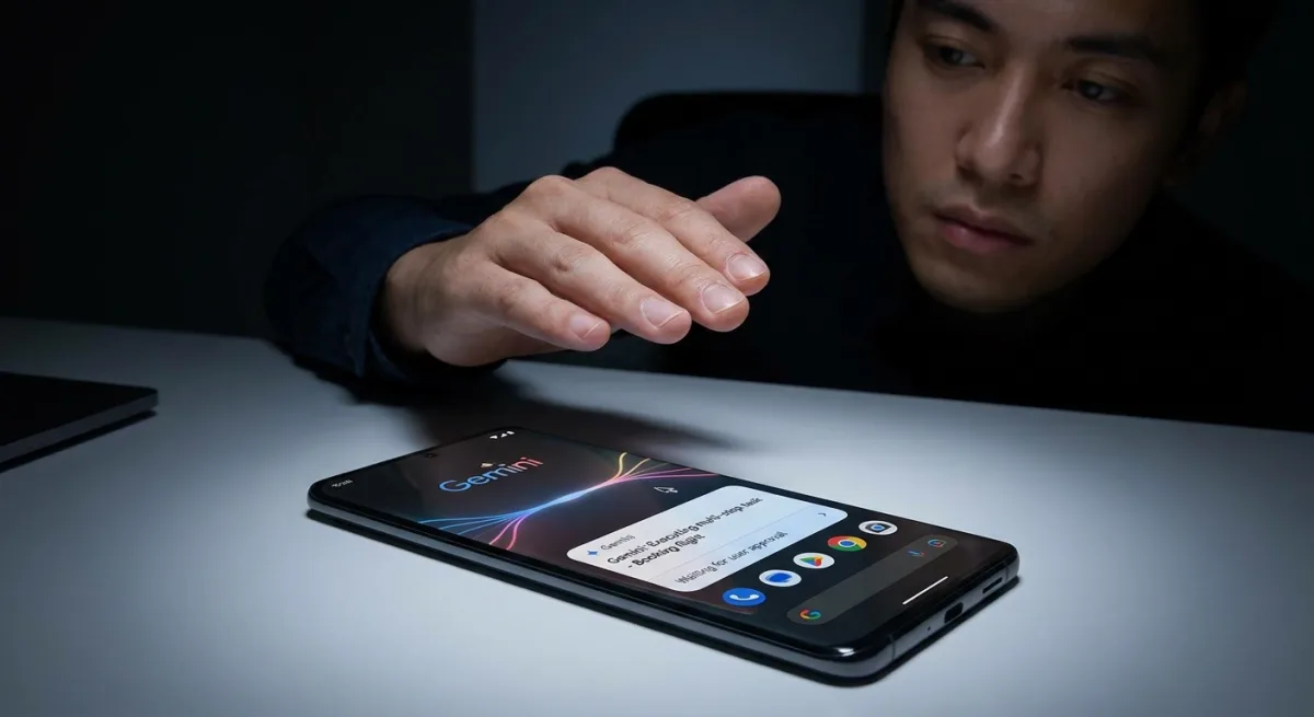 كيف يهدد نظام Gemini Intelligence مستقبل شاشات هواتف Android