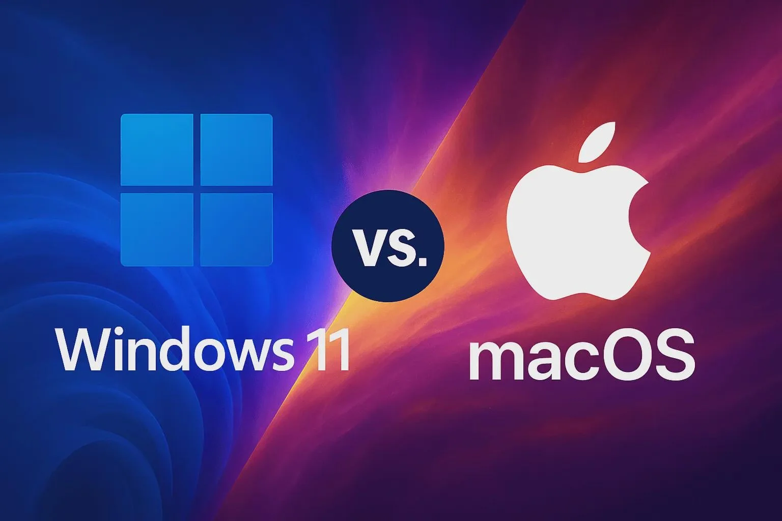 مقارنة بين نظام Windows 11 ونظام macOS: تجربة انتقال بعد 20 عاماً