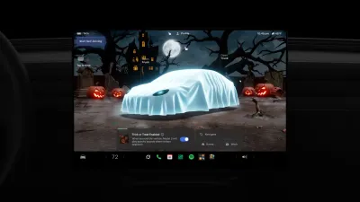 تحديث Tesla 2026.38.3 يجلب وضع الهالوين وميزة النسخ الاحتياطي للمنزل