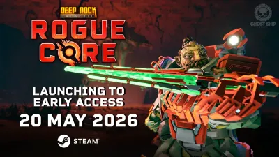 Deep Rock Galactic: Rogue Core Hits Steam Early Access on May 20