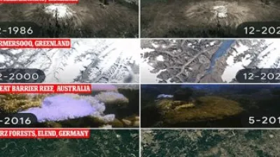 يوم الأرض.. جوجل تحتفل بالذكرى بنشر صور درامية بفواصل زمنية لأزمة المناخ