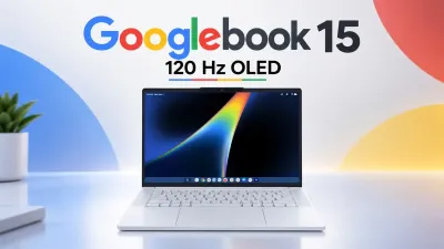 تسريب مواصفات Lenovo Googlebook 15: شاشة OLED فائقة ومعالج Panther Lake