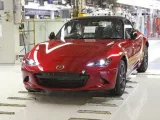 مازدا MX5 تدخل الإنتاج في مصنع هيروشيما في اليابان