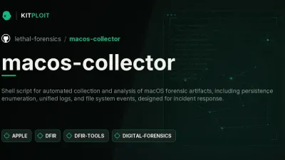 macos-collector v1.7.0 Released: The Ultimate Automated DFIR Tool for Apple Endpoints