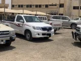 ضبط سيارات هايلوكس في السعودية لتعديهم على حديقة في محافظة الرس