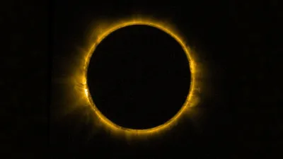 ESA Proba-2 Satellite Captures Rare 'Ring of Fire' Solar Eclipse in Extreme UV