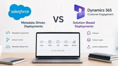 مقارنة بين مسارات DevOps في Salesforce و Dynamics 365 CE: كيف تحمي عمليات النشر من الانهيار؟