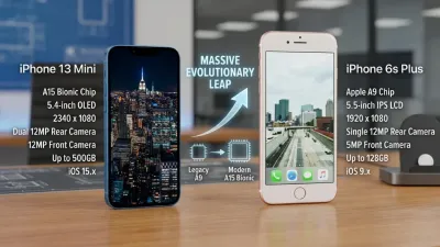 إيه الفرق؟ اعرف الاختلافات بين iPhone 13 Mini و iPhone 6s Plus