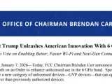 FCC Unlocks High-Power 6 GHz for WiFi Boom