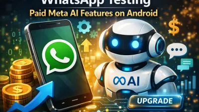 تطبيق WhatsApp يختبر اشتراكات Meta AI المدفوعة لمستخدمي نظام Android