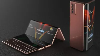 عرض تشويقي من Samsung لشاشة ثلاثية الطي وواحدة بتصميم قابل للدوران