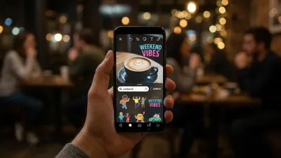 استخدام صور GIF في سناب شات