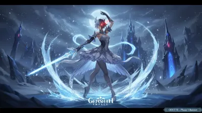 موعد إطلاق Odette في Genshin Impact: راقصة الباليه الجليدية تعتلي مسرح Snezhnaya
