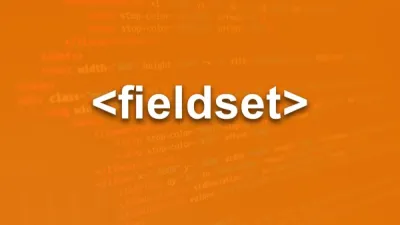 العنصر fieldset
